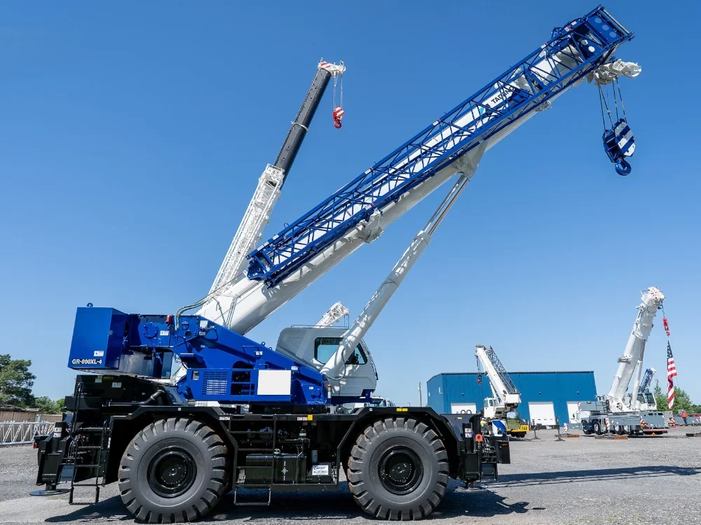 Mobile Crane Tadano GR-800xl-4 80-ton Rough Terrain Crane Rental in Houston Texas