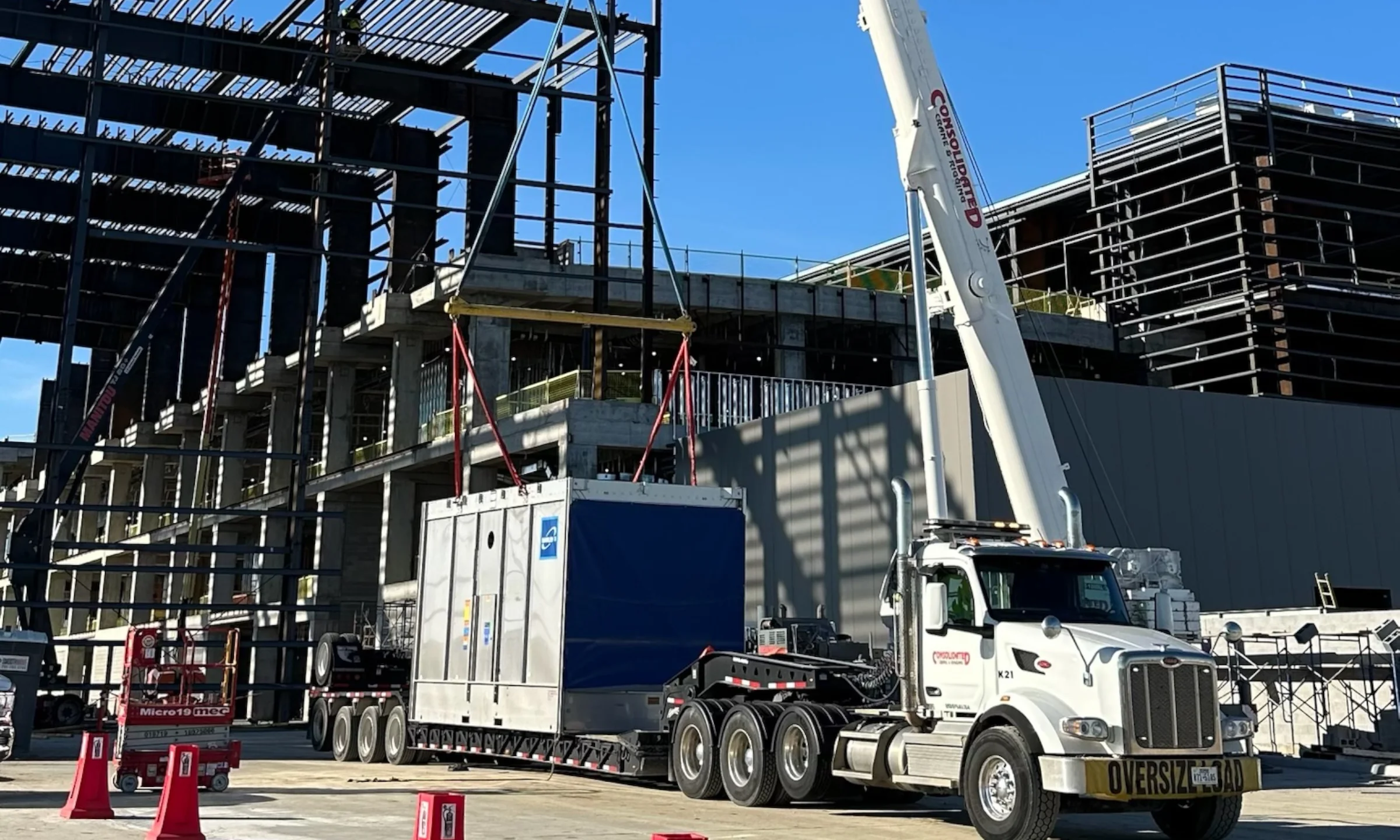We have jobs for truck drivers riggers and crane operators